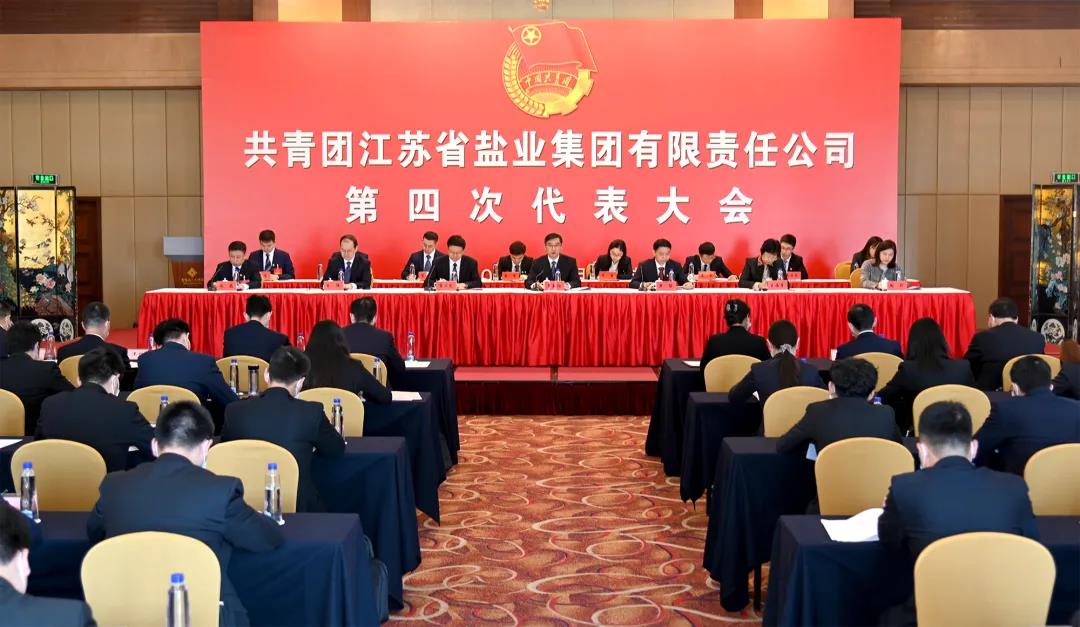共青團江蘇省鹽業集團有限責任公司第四次代表大會在寧隆重召開 共青團江蘇省鹽業集團有限責任公司第四次代表大會在寧隆重召開