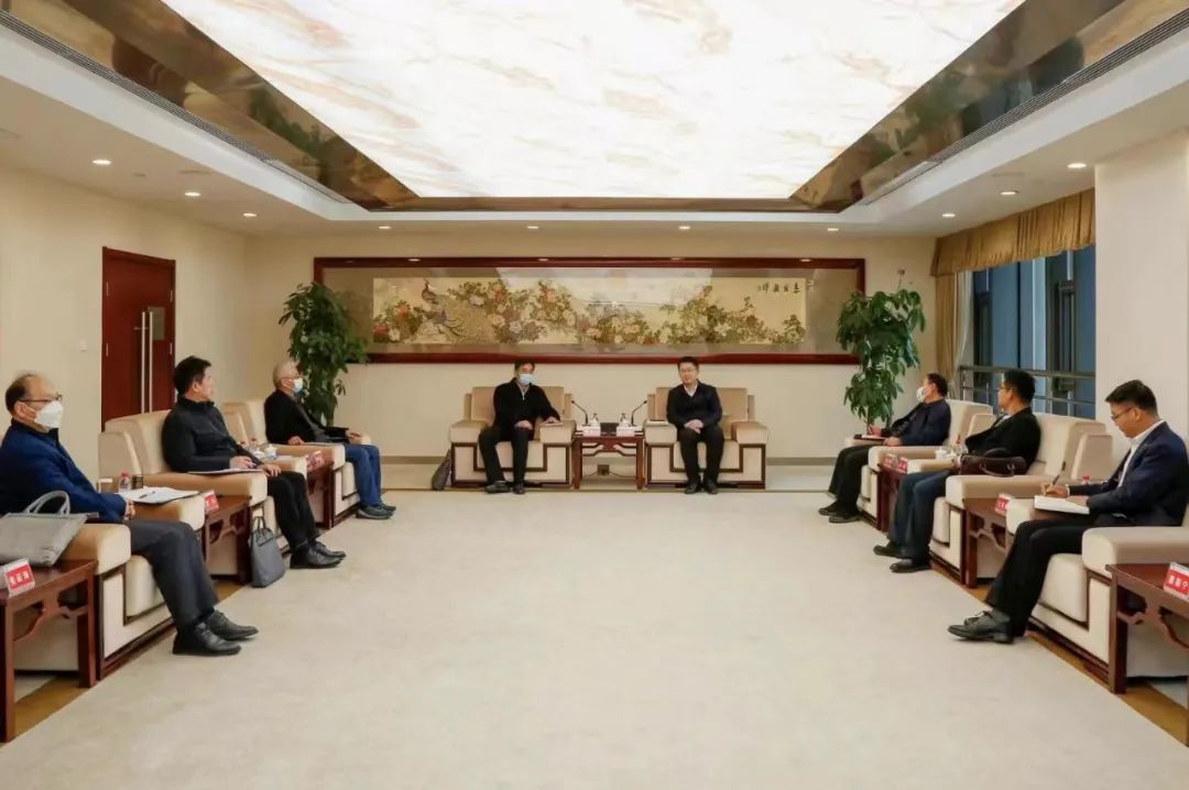 章朝陽帶隊與大唐江蘇發電公司開展合作交流