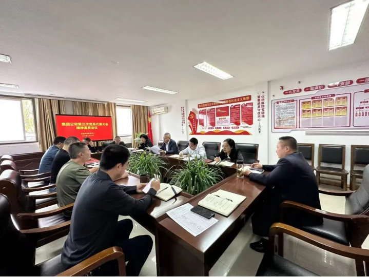 聚焦黨代會丨學習貫徹黨代會 踔厲奮發新征程——集團各單位持續掀起學習宣傳貫徹黨代會精神熱潮